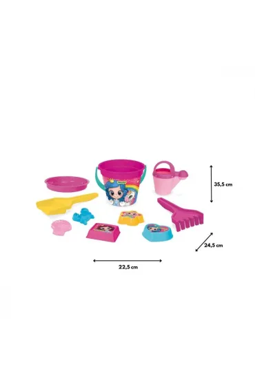 Komplet do piasku 10 element�w Syrenki Wader
