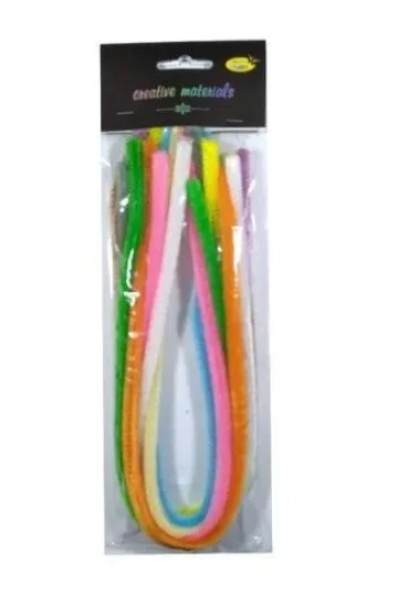 Galeria Hobby Druty chenille kolorowe 9 mmx50 cm