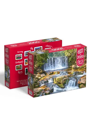 Puzzle 2000 el. Forest Cascade CherryPazzi