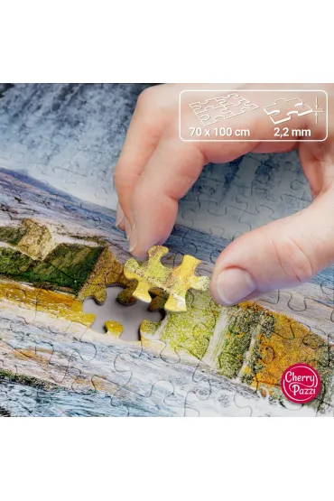 Puzzle 2000 el. Forest Cascade CherryPazzi