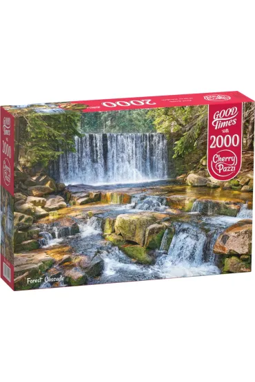 Puzzle 2000 el. Forest Cascade CherryPazzi