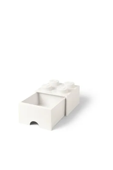 Szuflada klocek LEGO Brick 4 Bia�a