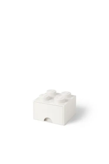 Szuflada klocek LEGO Brick 4 Bia�a