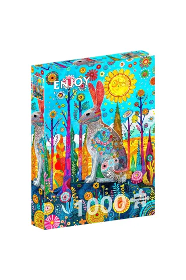 Puzzle 1000 Kolorowy zaj�c Enjoy
