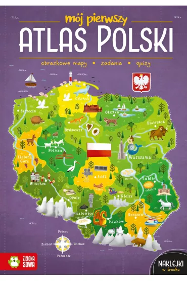 M�j pierwszy atlas Polski - Katarzyna Zio�a-Zemczak