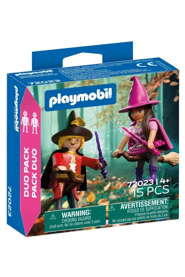Playmobil DuoPack Czarownica i�czarodziej 72023