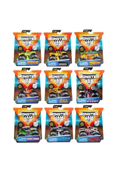 Monster Jam Auto 1:64 mix Spin Master