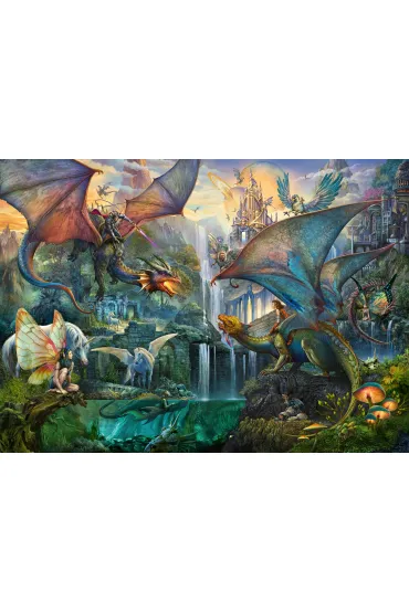 Puzzle 9000 el. Smok Ravensburger