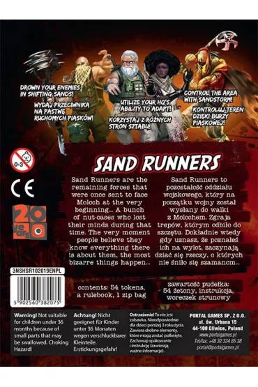 Neuroshima HEX 3.0. Sand Runners Portal Games