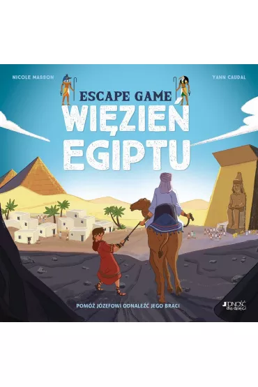 Wi�zie� Egiptu. Escape game - Katarzyna Jab�o�ska-Ku�ak, Nicole  Masson, Sarujin-, Yann Caudal