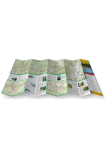 Sudety Zachodnie mapa turystyczna 1:60 000 laminat 2025
