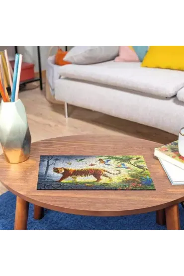 Puzzle drewniane 500 el. Tygrys Ravensburger