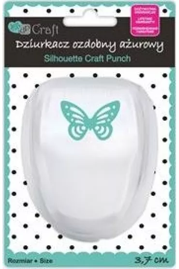 Dalprint Dziurkacz dekoracyjny A�urowy Motyl 37 mm