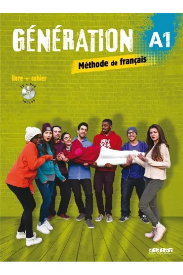 Generation A1 podr�cznik +  �wiczenia + CD mp3 + DVD - Marie-No�lle Cocton