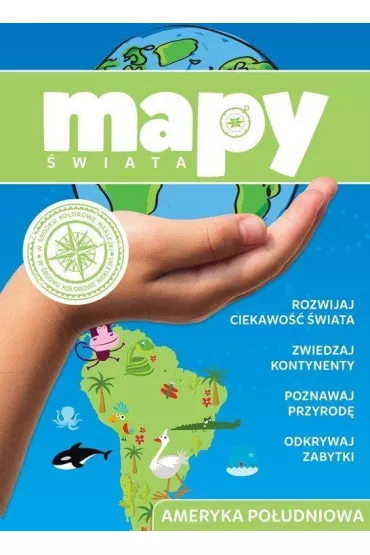 Mapy �wiata. Ameryka Po�udniowa i Antarktyda
