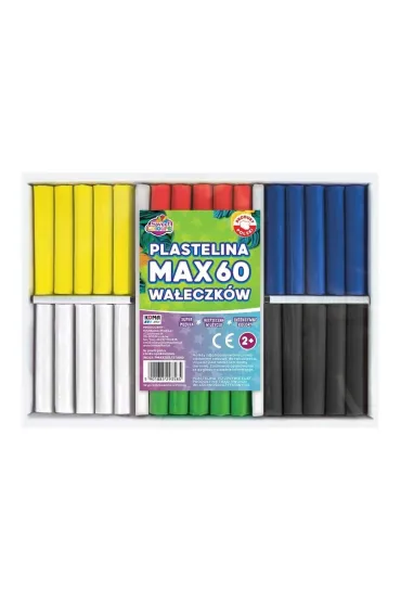 Sweet colours Plastelina MAX 60 wa�eczk�w