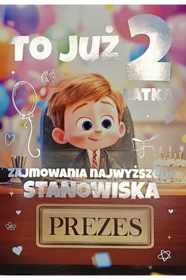 Yeku Karnet 3K Urodziny