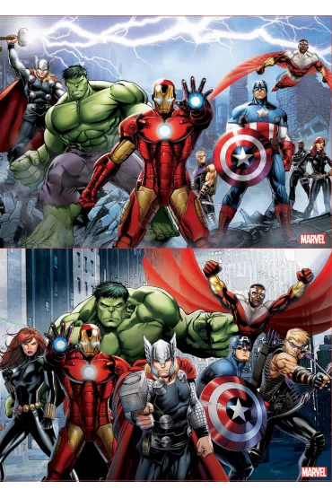 Puzzle 2x100 el. Avengers Educa