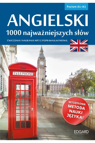 Angielski. 1000 najwaniejszych sw. Poziom A1-A2