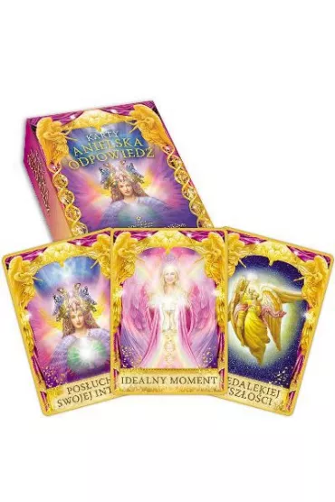 Anielska odpowied� - 44 karty + ksi��ka - Doreen Virtue, Radleigh C. Valentine