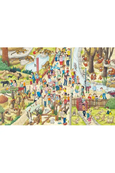 Puzzle 3x48 Wycieczka do zoo Schmidt