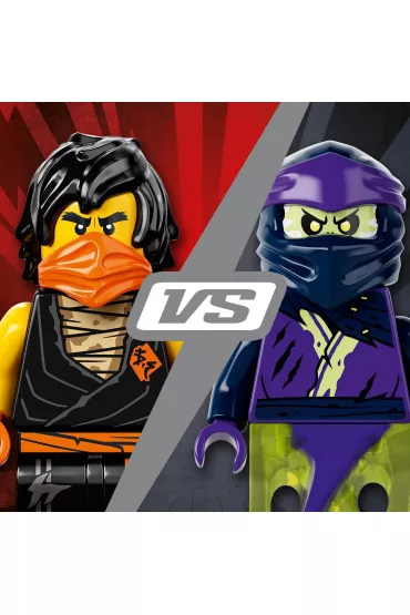LEGO NINJAGO Epicki zestaw bojowy - Cole kontra Wojownik - Duch 71733
