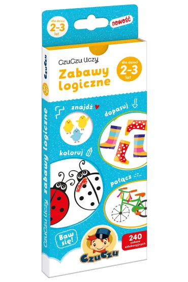 CzuCzu uczy. Zabawy logiczne dla dzieci 2-3 lata