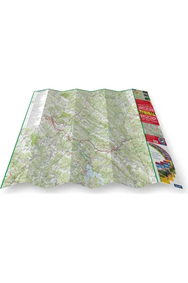 Bieszczady i G�ry Sanocko-Turcza�skie mapa turystyczna 1: 65 000 foliowana 2024