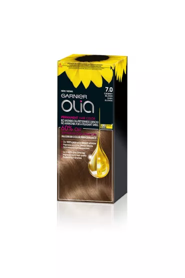 Garnier Olia farba do w�os�w 7.0 Ciemny Blond