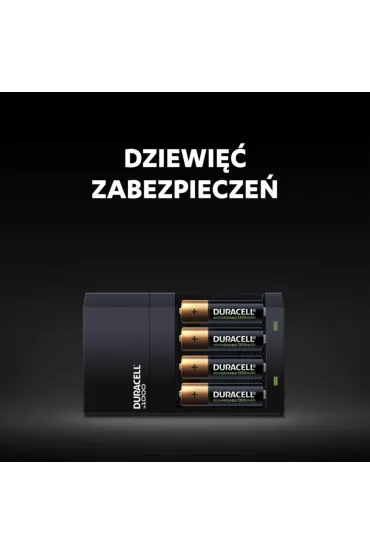 �adowarka do baterii CEF14 z akumulatorkami 2AA 2AAA DURACELL CEF14