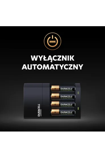 �adowarka do baterii CEF14 z akumulatorkami 2AA 2AAA DURACELL CEF14