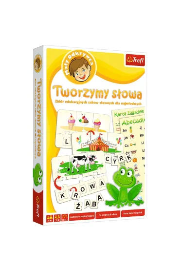 Gra Tworzymy s�owa Ma�y Odkrywca Trefl