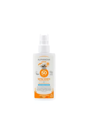 Alphanova Bebe Przeciws�oneczny spray o wysokim filtrze SPF 50 Sun 125 ml