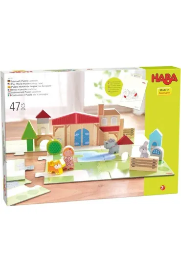 Puzzle Play World �ycie na wsi Haba