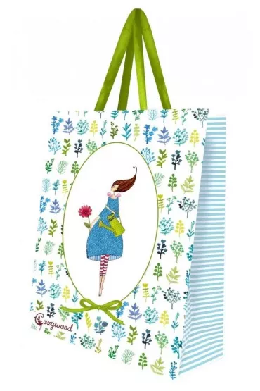 Cozywood Torebka ozdobna du�a Kobieta z konewk�