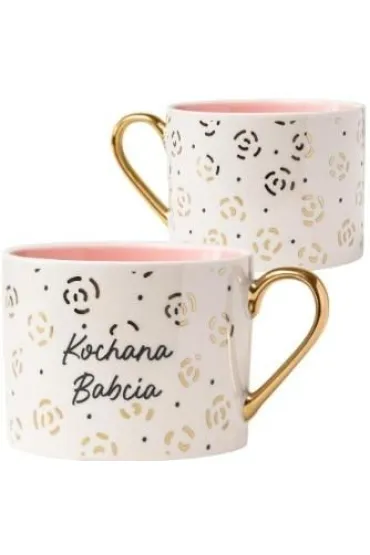 Be-Happy Gifts Kubek prezentowy Kochana Babcia