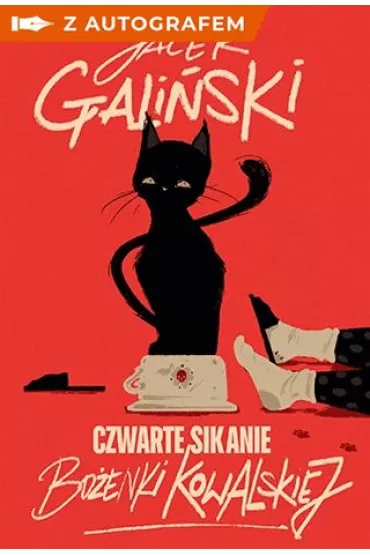 Czwarte sikanie Bo�enki Kowalskiej - ksi��ka z autografem - Jacek Gali�ski