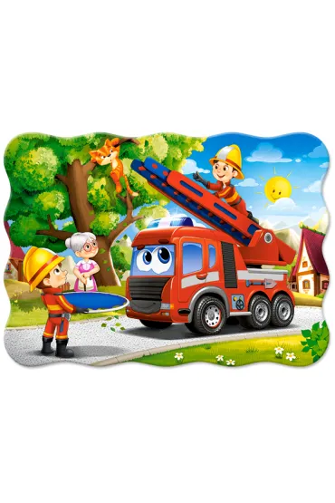 Puzzle 30 el. Firefighters to the Rescue Castorland