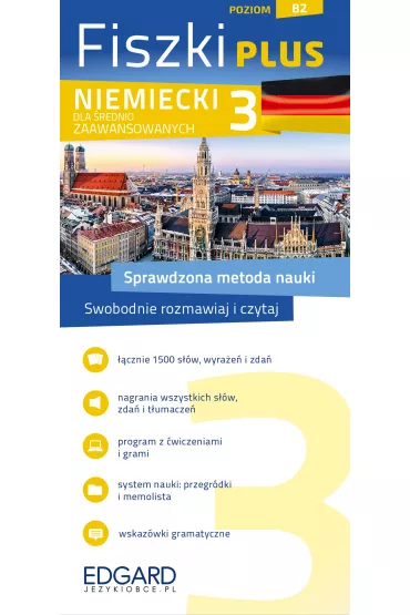 Fiszki plus. Niemiecki dla �rednio zaawansowanych. Poziom B2