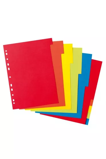 Herlitz Przek�adki A4 kartonowe 10 cz. Intensiv Eco