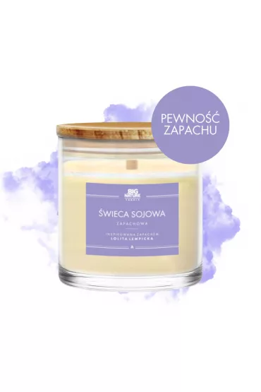 Big Nature �wieca sojowa inspiracja zapachowa Lolita Lempicka 150 g