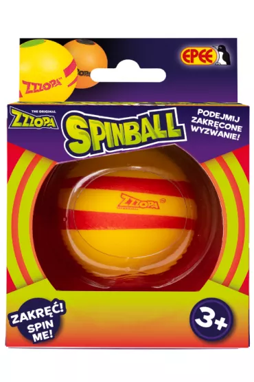 Spinball. Zakr�cona zabawa ��ta z czerwonym (Swirl) Epee