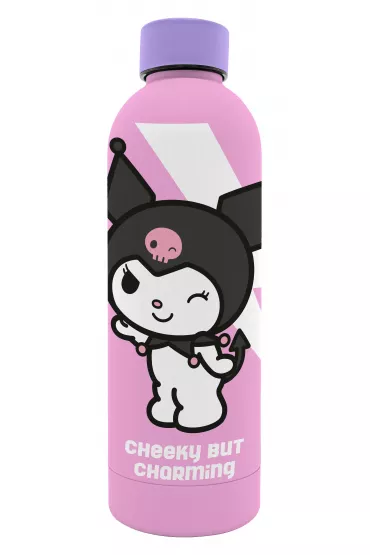 Butelka 800ml ze stali nierdzewnej Kuromi KU00003