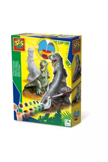Odlew gipsowy 3D - T-Rex Ses Creative