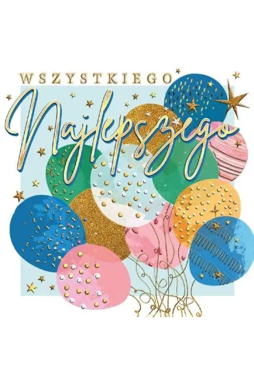 Henry KARNET OKAZ 150X150 Z KOP ZLO BALONY Z HELEM HE
