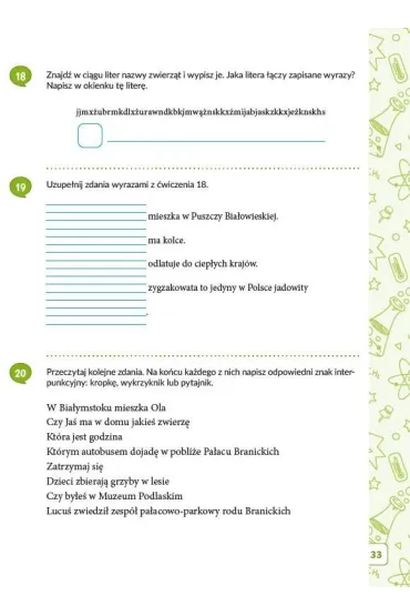 Uczymy i bawimy si� z Lucusiem klasa.3 - Monika  Sanecka-Marek