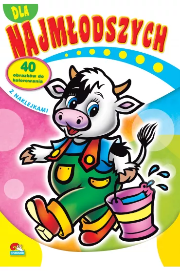 Kolorowanka. Dla najm�odszych. Krowa