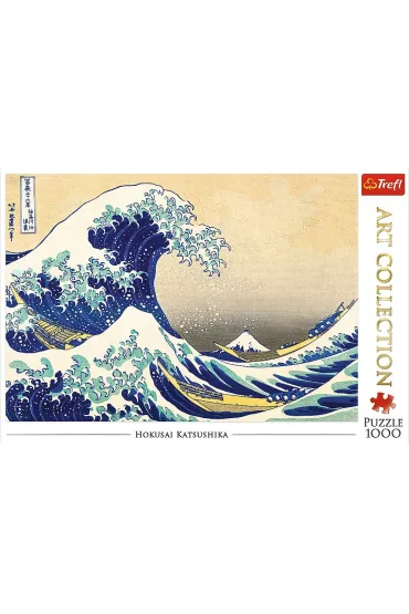 Puzzle 1000 el. Art Collection. Wielka fala w Kanagawie Trefl