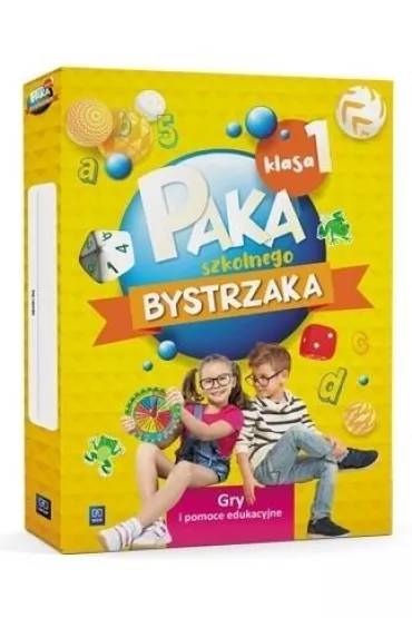 Paka szkolnego bystrzaka 1. Gry i pomoce edukacyjne dla klasy pierwszej szko�y podstawowej