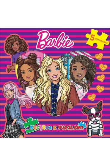 Barbie Ksi��ka z puzzlami
